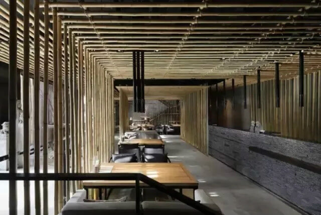 麻辣烫如何让餐厅设计玩转中国风？几根竹子让你眼前一亮！